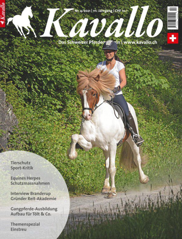 Einzelheft kaufen: Kavallo-Ausgabe April 2021 - Fahren & Gangpferde-Ausbildung