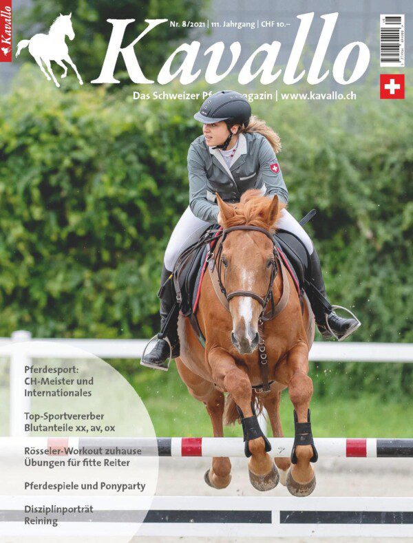 Einzelheft kaufen: Kavallo-Ausgabe August 2021 - Pferdesport