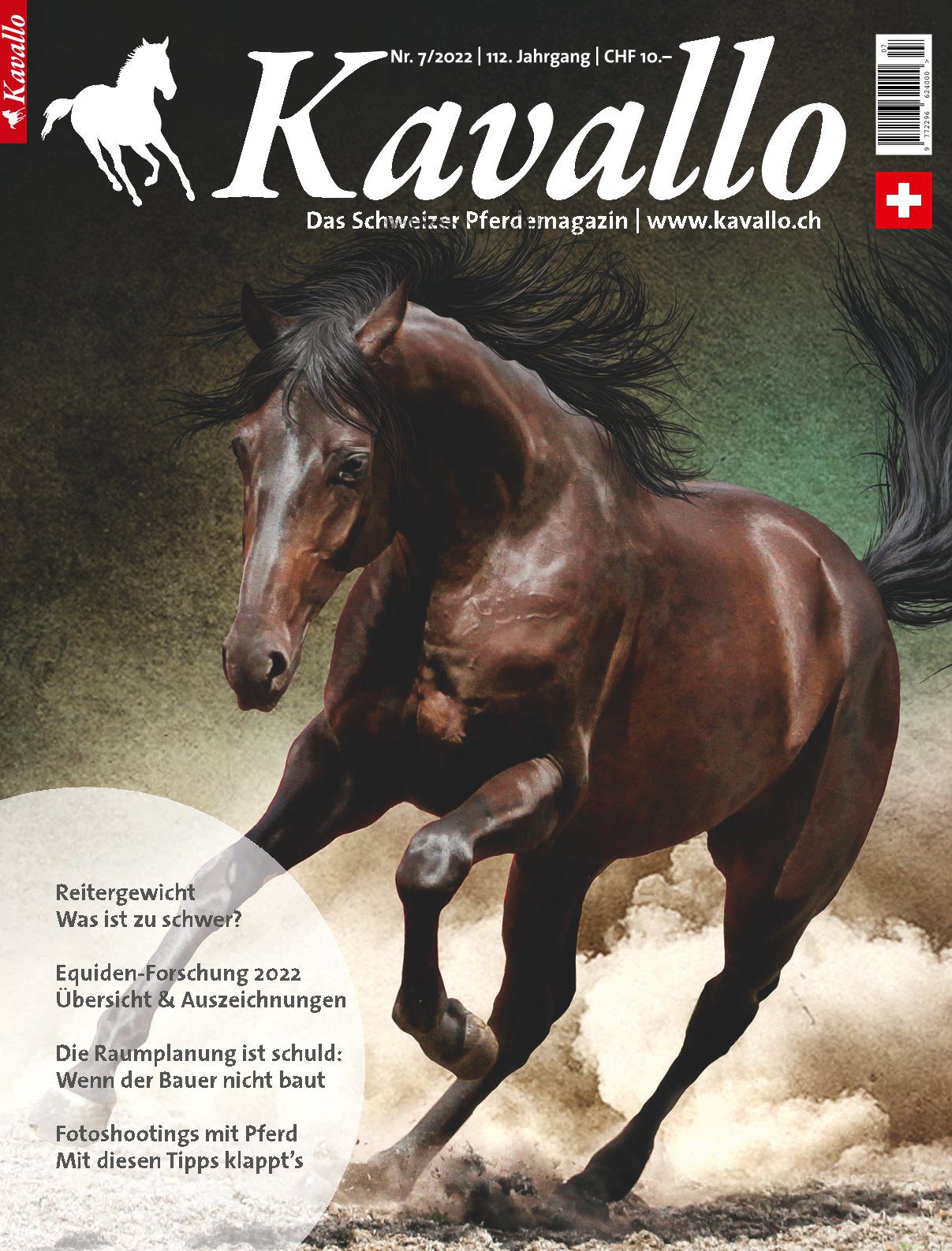 Kavallo-Magazin Ausgabe Juli 2022