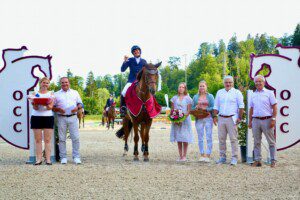 Ester Sennhauser gewinnt mit Countdown den OCC-Cup Final. (Bild: Heidy Dietiker)