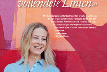 Eine Mischung aus Sport und Pferdebegeisterung